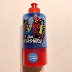 MARVEL SPIDERMAN BOTTLE & SNACK HOLDER